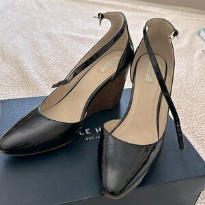 Cole Haan Lacy Ankle Strap Wedge